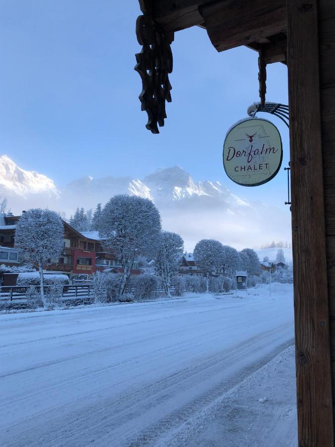 Chalet Dorfalm Maria Alm am Steinernen Meer Buitenkant foto